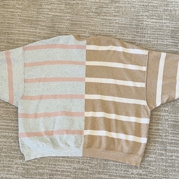 Free People Uptown Stripe Pullover - Picture 3 of 7